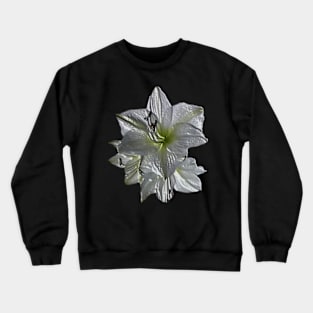 Metallic flower Crewneck Sweatshirt